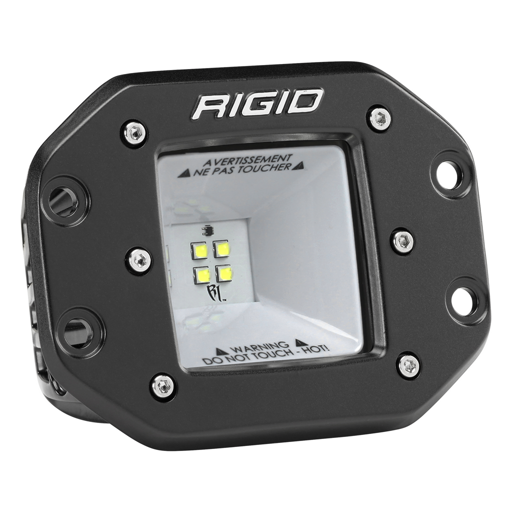 2X2-115-Degree-Dc-Power-Scene-Light-Black-Housing-Flush-Mount-Rigid-Industries