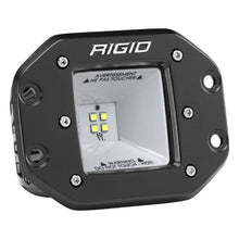 Load image into Gallery viewer, 2X2-115-Degree-Dc-Power-Scene-Light-Black-Housing-Flush-Mount-Rigid-Industries