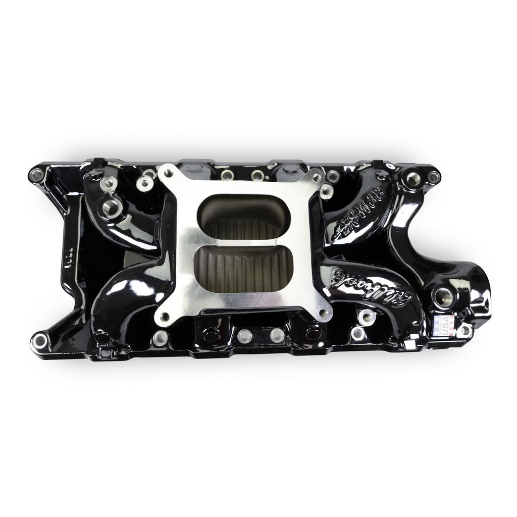 Edelbrock 7521-BP Edelbrock RPM Air-Gap #7521-BP Intake Manifold for Small-Block Ford 302-347 V8
