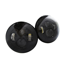 Load image into Gallery viewer, (2)-7In-Led-Projector-Conversion-Kit-4X10w---Plug--Play-H4-HL-(Black)