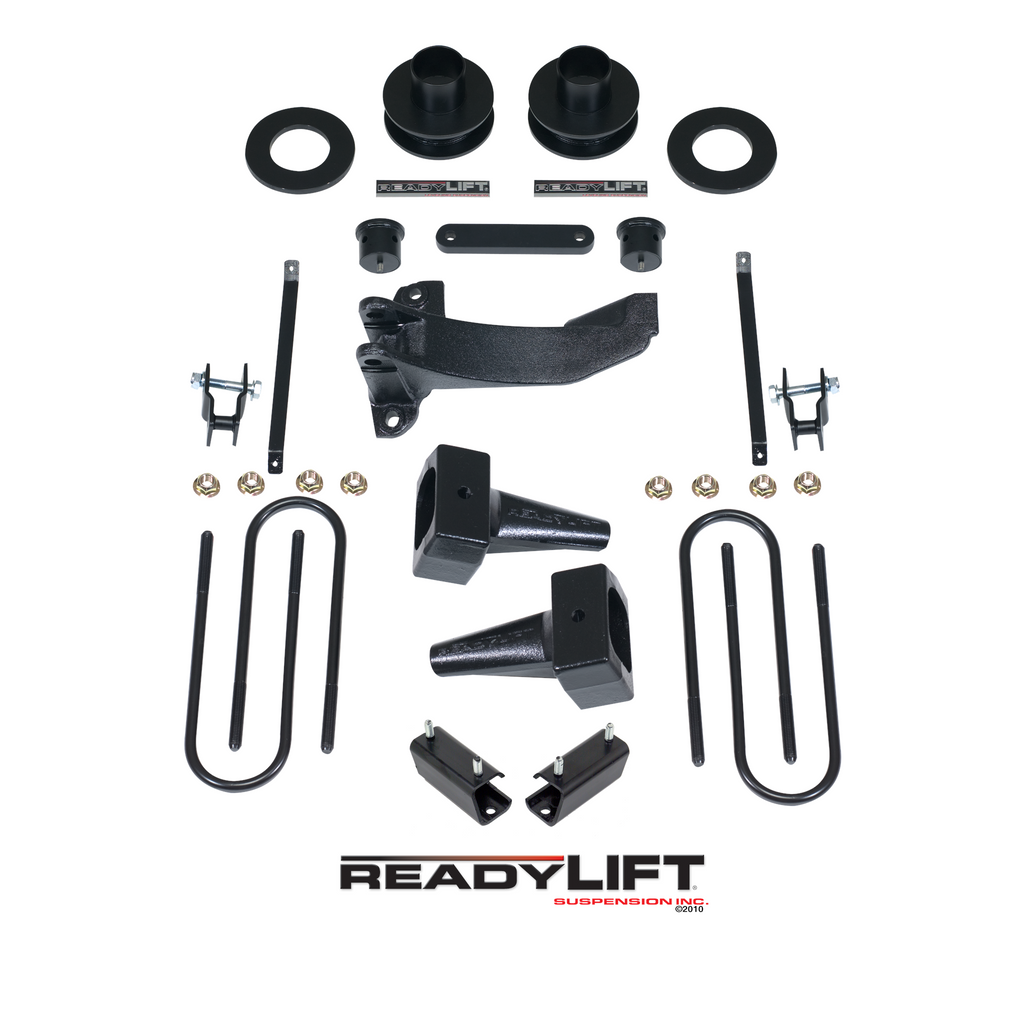 2.5In-Sst-Lift-Kit-W5In-Rear-Flat-Blocks-2-Drive-Shaft-WO-Shocks-1116-F250F350F450-4Wd