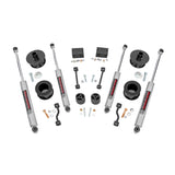 Rough Country 67730 2.5 Inch Jeep Suspension Lift Kit 18-20 Wrangler JL 2/4 Door W/Premium N3 Shocks
