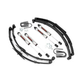 Rough Country 61570 2.5 Inch Jeep Suspension Lift Kit w/V2 Shocks For 87-95 Wrangler YJ