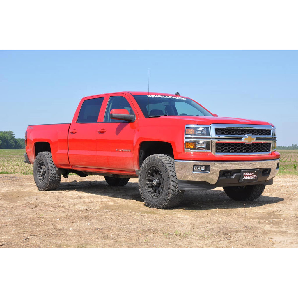 2.5-Inch-Leveling-Lift-Kit-WN3-Loaded-Struts-07-16-SilveradoSierra-1500-Cast-Steel--Cast-Aluminum-Rough-Country