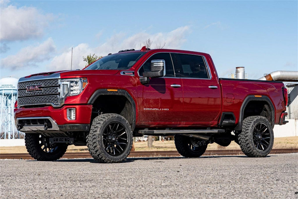 Rough Country 110870 Suspension Lift Kit w/Shocks for Select Chevrolet Silverado HD, Chevrolet Silverado HD, GMC Sierra HD, GMC Sierra HD