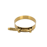 Mishimoto MMCLAMP-25TGD  Stainless Steel Constant Tension T-Bolt Clamp, 2.5-in, Gold