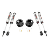 Rough Country 37775 2.5 Inch Ram Leveling Kit w/ V2 Shocks Coil Spring For 14-20 2500 and 13-20 3500 4WD