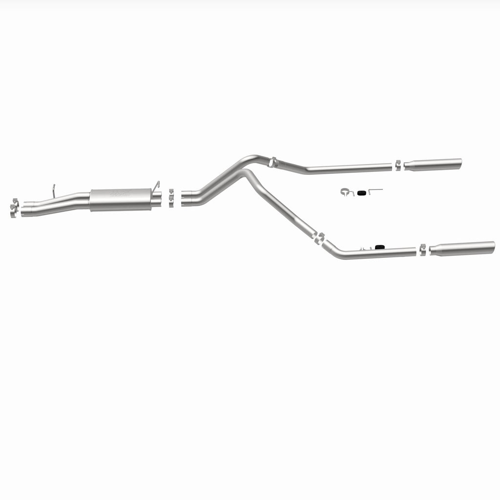 MagnaFlow Exhaust Products 15829 Street Series Polished Cat-Back System for Select Chevrolet Silverado HD, Chevrolet Silverado HD Classic, GMC Sierra HD, GMC Sierra HD Classic