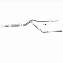Load image into Gallery viewer, MagnaFlow Exhaust Products 15829 Street Series Polished Cat-Back System for Select Chevrolet Silverado HD, Chevrolet Silverado HD Classic, GMC Sierra HD, GMC Sierra HD Classic