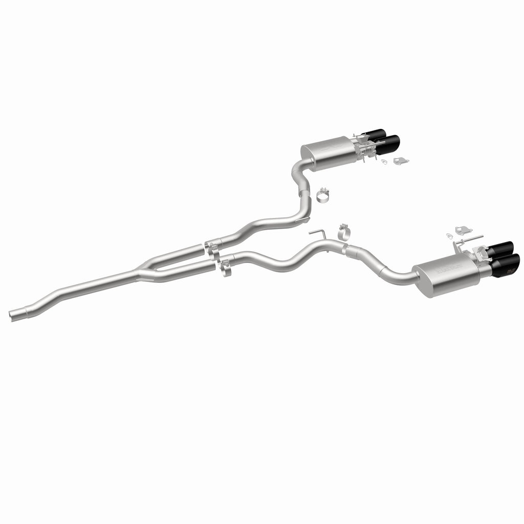 MagnaFlow Exhaust Products 19640 Competition Series Stainless 2.5 in Cat-Back for Select Ford Mustang