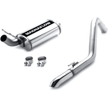 Load image into Gallery viewer, MagnaFlow Exhaust Products 15853 Street Series Polished Cat-Back System for Select Jeep Wrangler