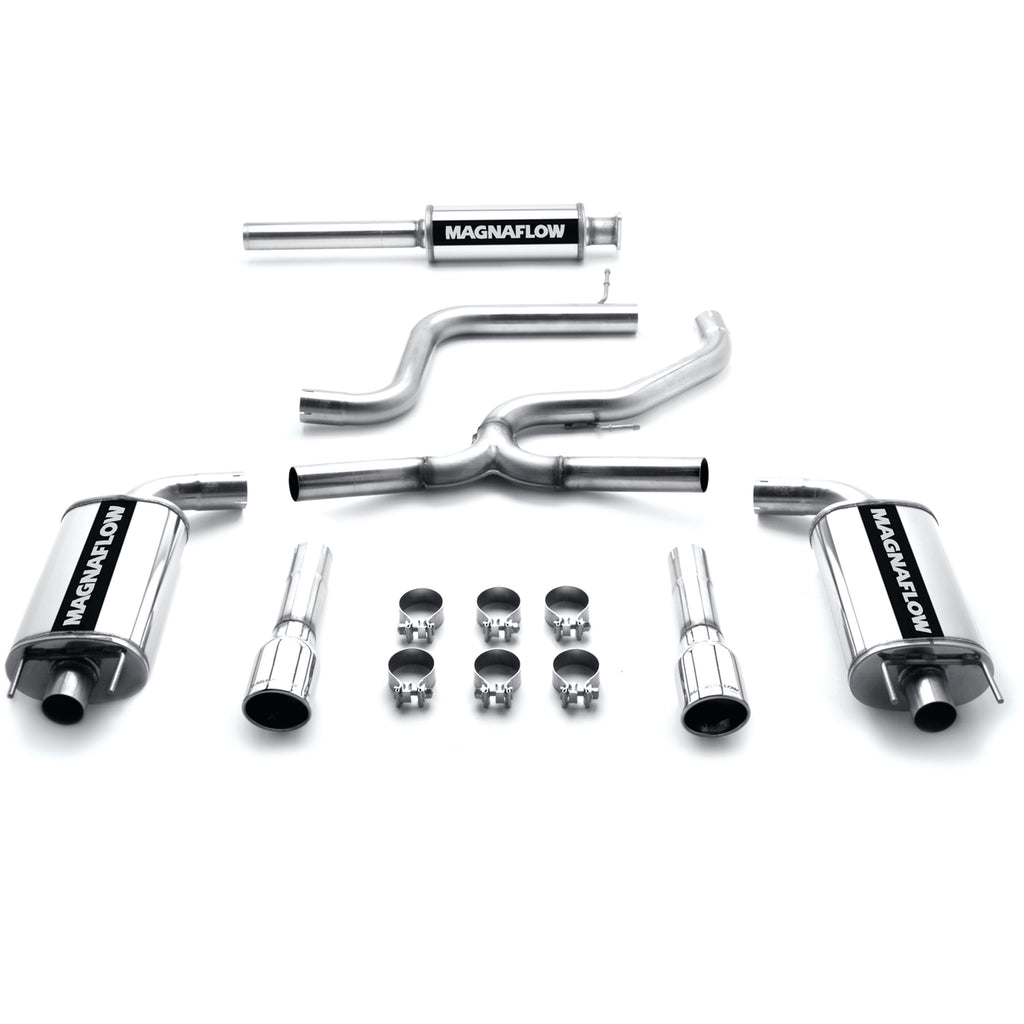 MagnaFlow Exhaust Products 16727 Street Series Polished Cat-Back System for Select Chevrolet Monte Carlo