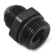 Load image into Gallery viewer, Fitting--8-Straight-To--6-Flare-Reducer;-Radius-An-Port-Adapters;-Anodize-Black