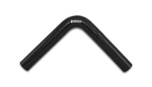 Load image into Gallery viewer, 4-Ply-Reinforced-Silicone-Elbow-Connector---1.25In-Id-X-8In-Leg-90-Deg-Elbow-(Black)