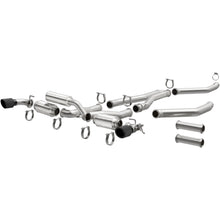 Load image into Gallery viewer, MagnaFlow Exhaust Products 19495 xMOD Series Carbon Fiber Tips Cat-Back System for Select Toyota GR Supra
