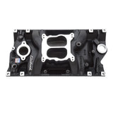 Edelbrock 21163 Black Vortec SBC Intake Mnfld 1996 Later