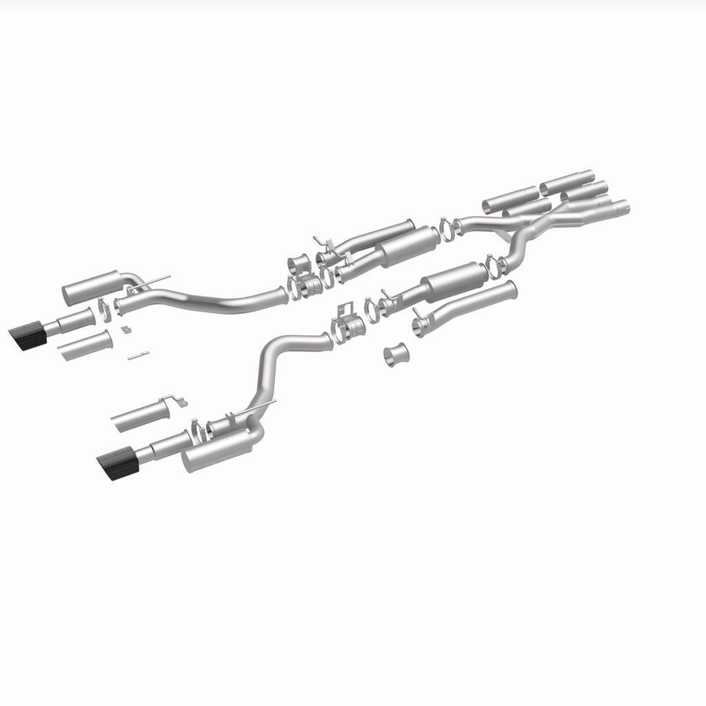 MagnaFlow Exhaust Products 19496 xMOD Series Carbon Fiber Tips Cat-Back System for Select Chrysler 300, Dodge Charger