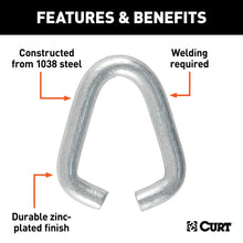 Load image into Gallery viewer, CURT 82944 CURT 82944 7/16-Inch Zinc-Plated Steel Joining Link - Truck Part Superstore