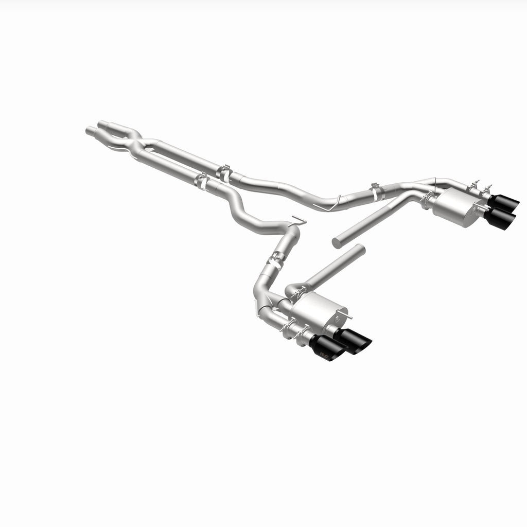 MagnaFlow Exhaust Products 19579 NEO Series Black Chrome Tips Cat-Back System for Select Ford Mustang