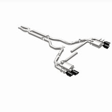 Load image into Gallery viewer, MagnaFlow Exhaust Products 19579 NEO Series Black Chrome Tips Cat-Back System for Select Ford Mustang