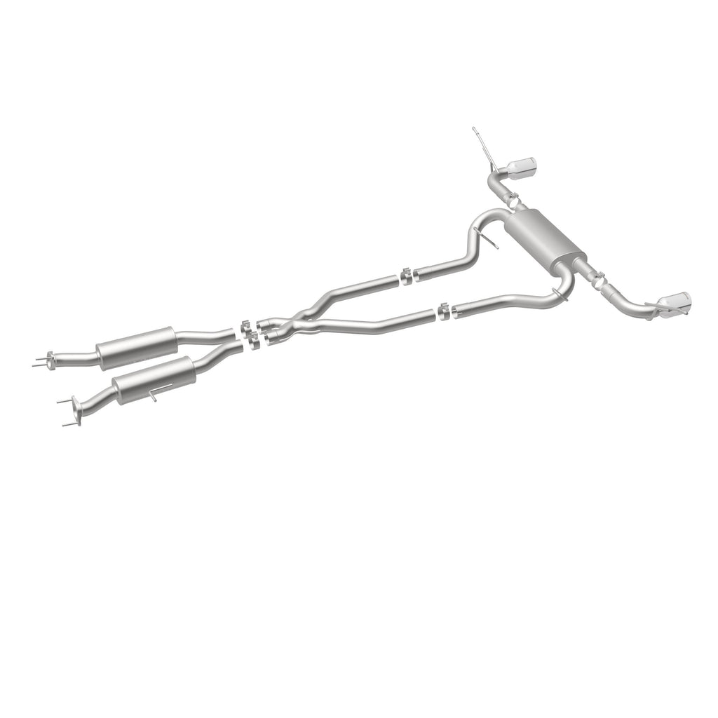 MagnaFlow Exhaust Products 16929 Street Series Polished Cat-Back System for Select Jeep Grand Cherokee, Jeep Grand Cherokee WK