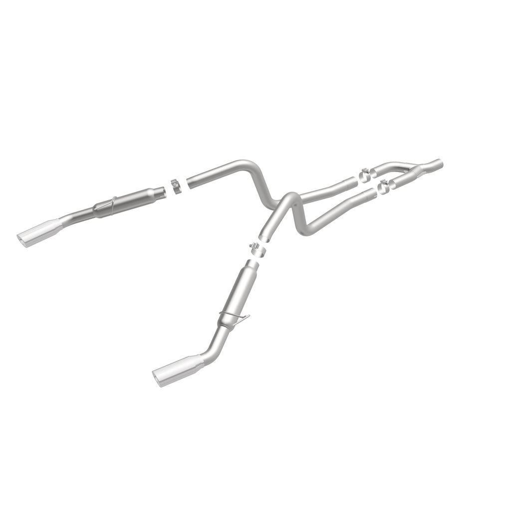 MagnaFlow Exhaust Products 16605 Competition Series Stainless 2.5 in Cat-Back for Select Ford Mustang