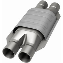 Load image into Gallery viewer, MagnaFlow Exhaust Products 3322008 California CARB Universal Catalytic Converter for Select Alfa Romeo 164, BMW 325i, BMW 325is, BMW 525i, BMW 528e, BMW 535i, BMW 635CSi, BMW 735i, BMW 735iL, Mercedes-Benz 190E, Mercedes-Benz 500SL, Mercedes-Benz E320,