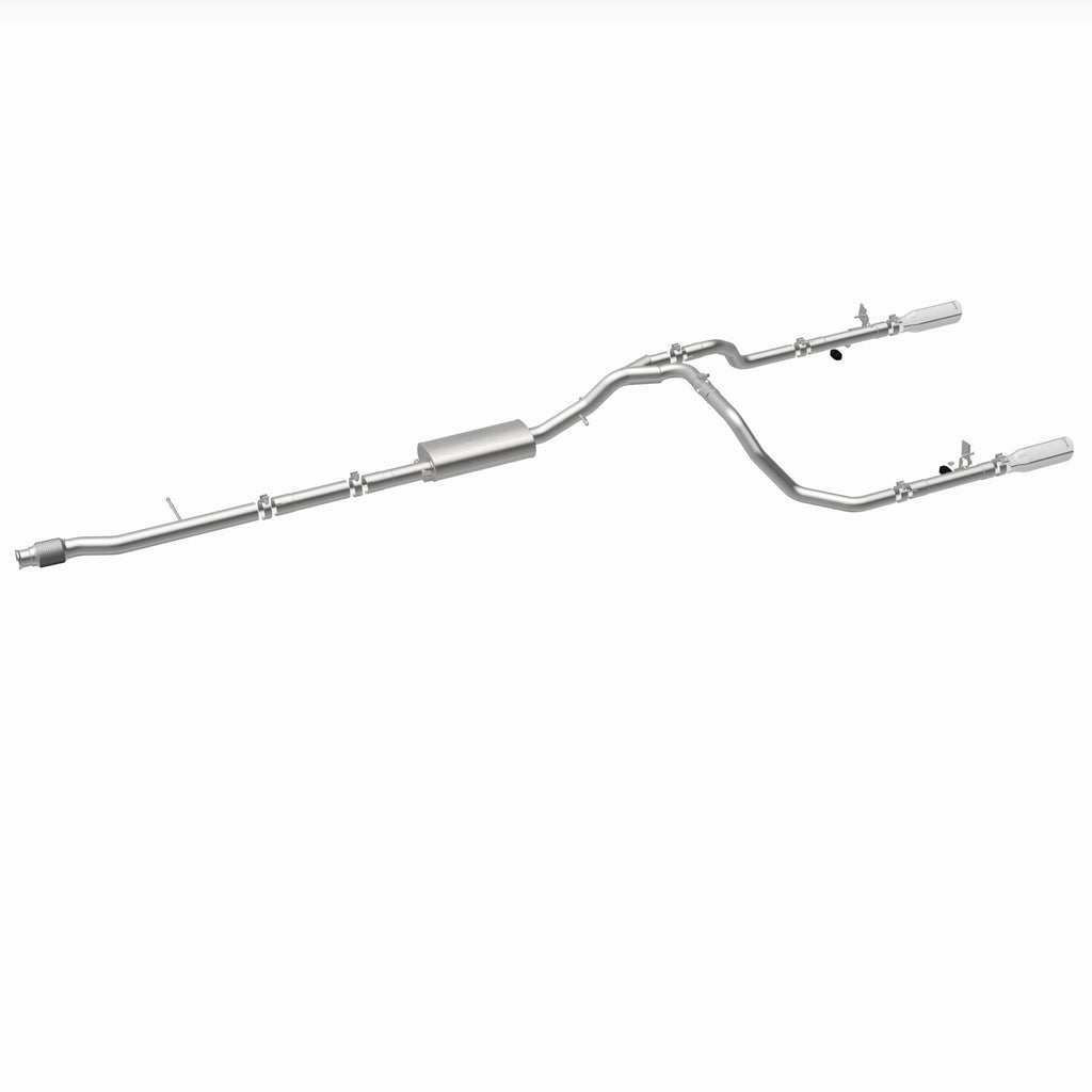 MagnaFlow Exhaust Products 19471 Street Series Polished Cat-Back System for Select Chevrolet Silverado 1500, Chevrolet Silverado LTD, GMC Sierra 1500, GMC Sierra Limited