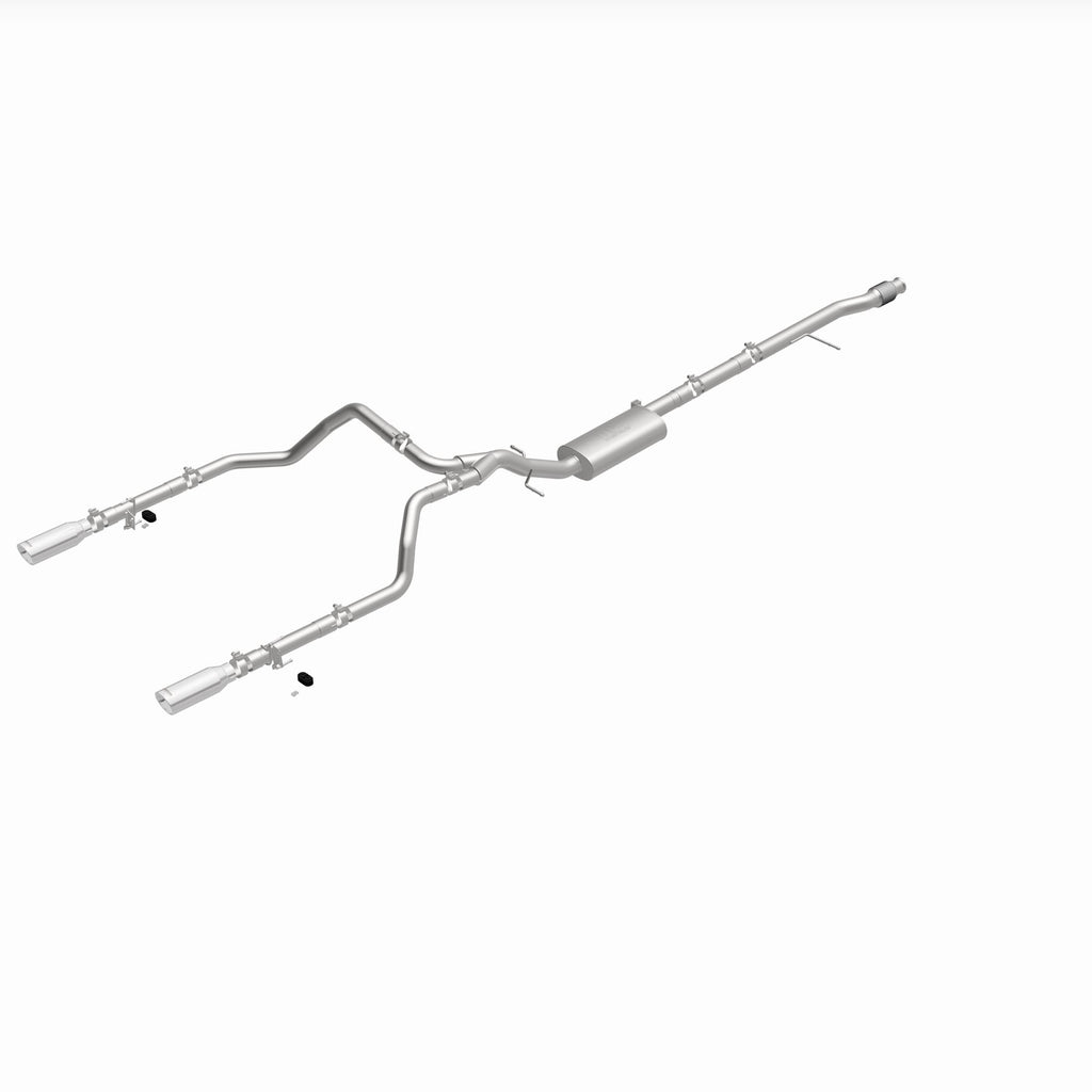 MagnaFlow Exhaust Products 19471 Street Series Polished Cat-Back System for Select Chevrolet Silverado 1500, Chevrolet Silverado LTD, GMC Sierra 1500, GMC Sierra Limited