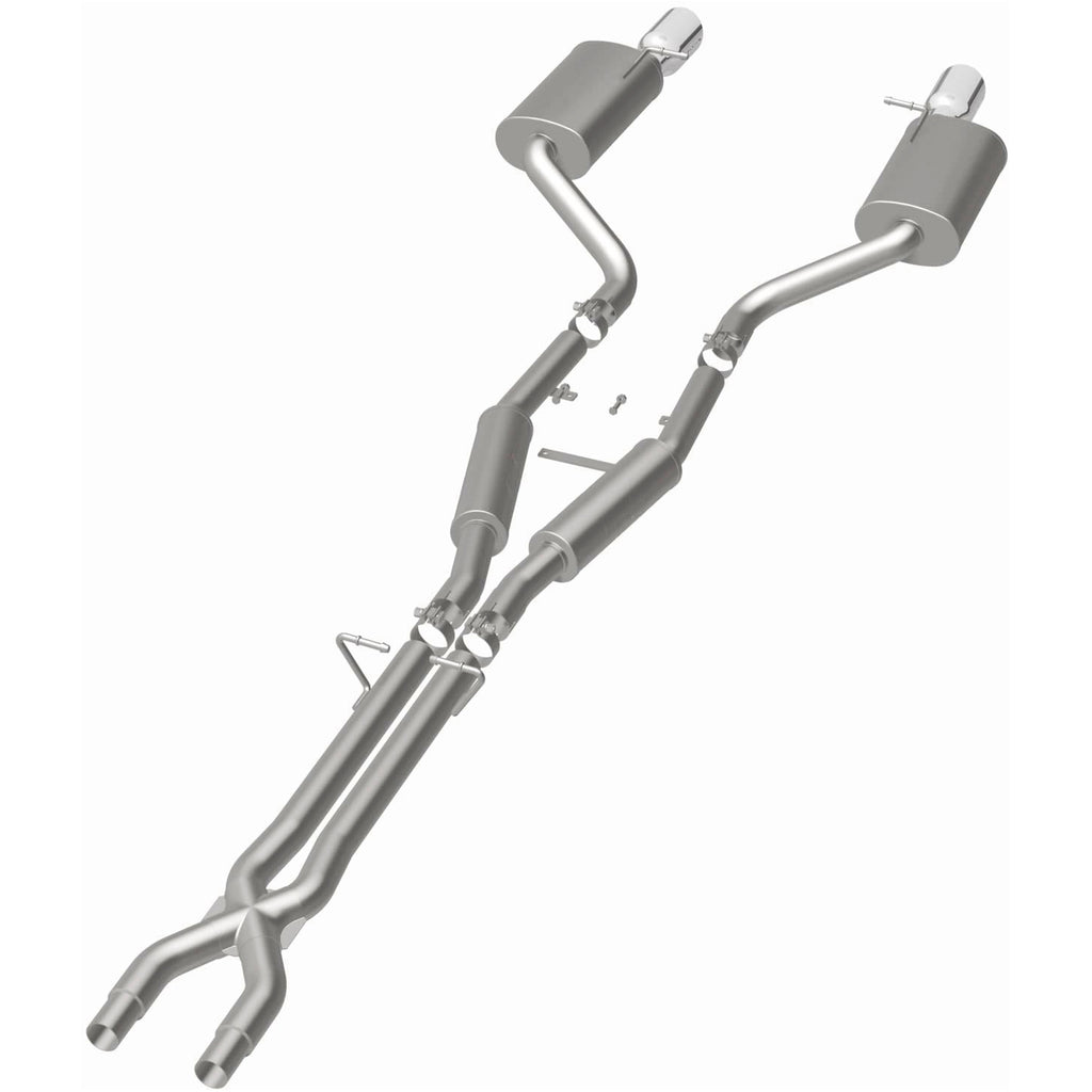 MagnaFlow Exhaust Products 15326 Touring Series Polished Cat-Back System for Select Audi A4 Quattro