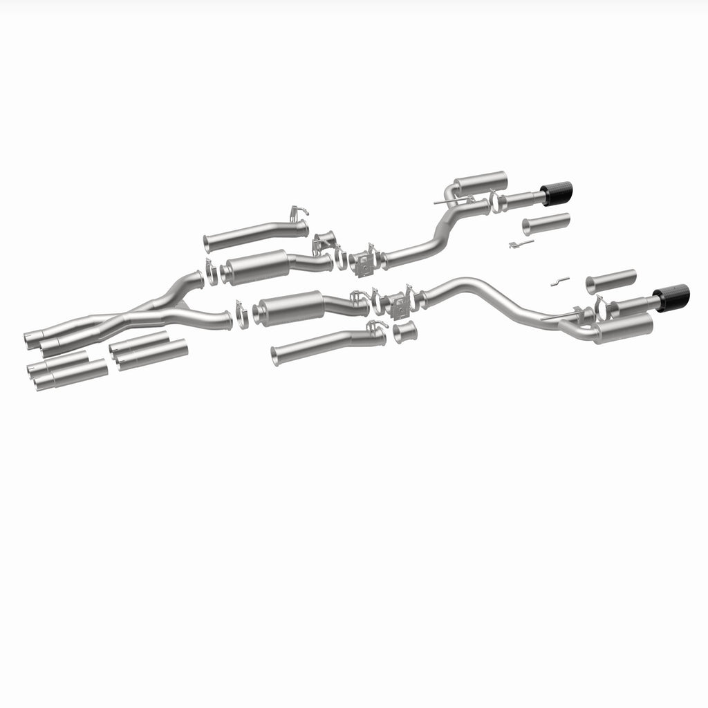 MagnaFlow Exhaust Products 19496 xMOD Series Carbon Fiber Tips Cat-Back System for Select Chrysler 300, Dodge Charger
