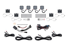 Load image into Gallery viewer, Diode Dynamics DD7751C Stage Series RGBW 4 Pack Rock Lights.