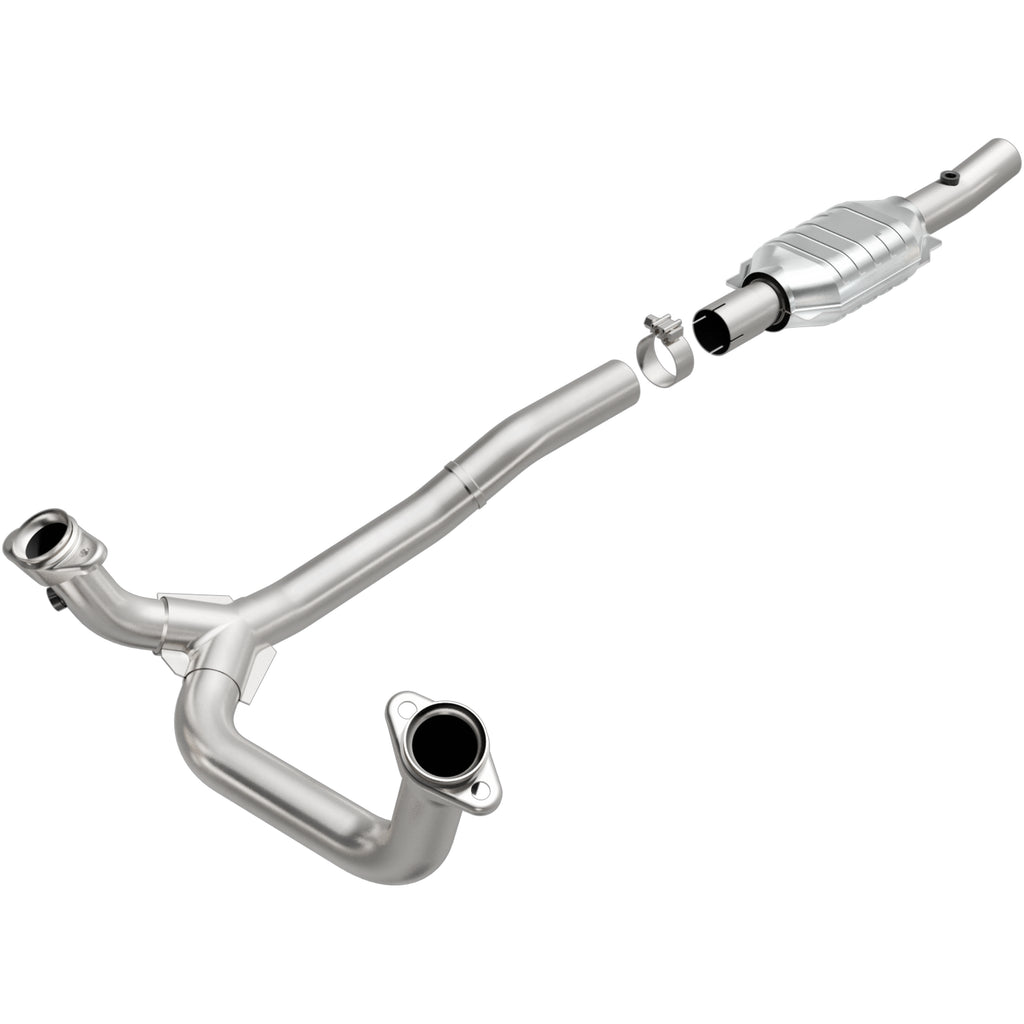 MagnaFlow Exhaust Products 23101 HM Grade Direct-Fit Catalytic Converter for Select Ford E-150 Econoline, Ford E-150 Econoline Club Wagon, Ford E-250 Econoline, Ford E-350 Econoline, Ford E-350 Econoline Club Wagon, Ford Econoline Super Duty