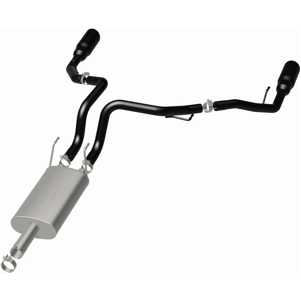 MagnaFlow Exhaust Products 15363 Street Series Black Coated Cat-Back System for Select Dodge Ram 1500, Ram 1500, Ram Classic
