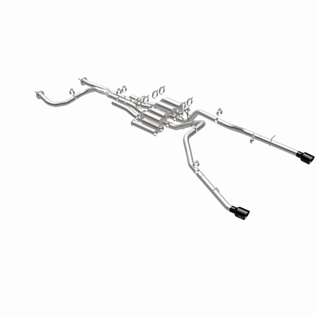 MagnaFlow Exhaust Products 19691 xMOD Series Black Chrome Tips Cat-Back System for Select Ram