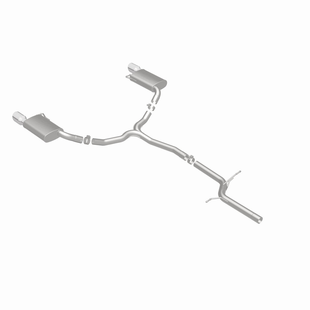 MagnaFlow Exhaust Products 15369 Touring Series Polished Cat-Back System for Select Audi allroad