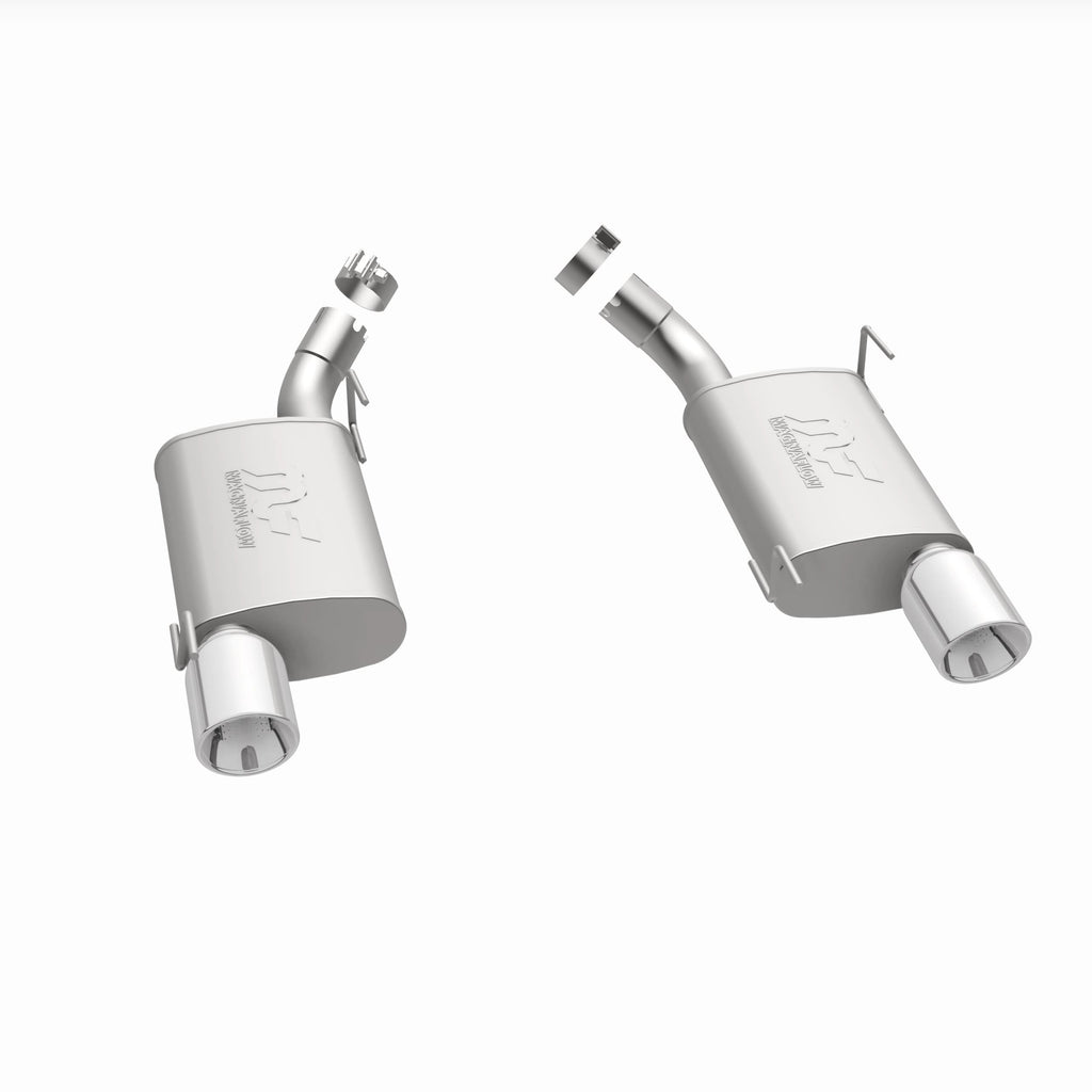 MagnaFlow Exhaust Products 15882 Street Series Polished Axle Back System for Select Ford Mustang