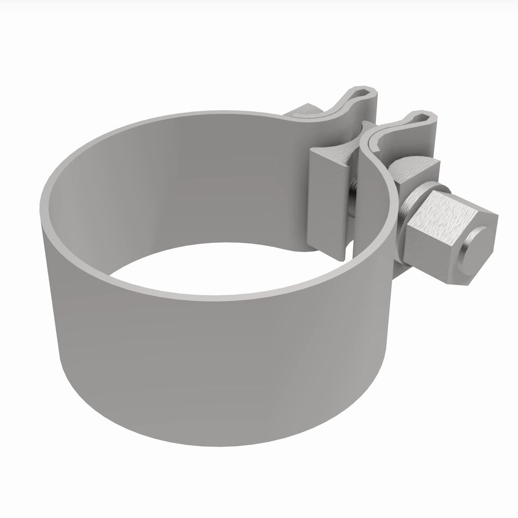 MagnaFlow Exhaust Products 10161 10 pk - Lap Joint Band Clamp - 2.25in.