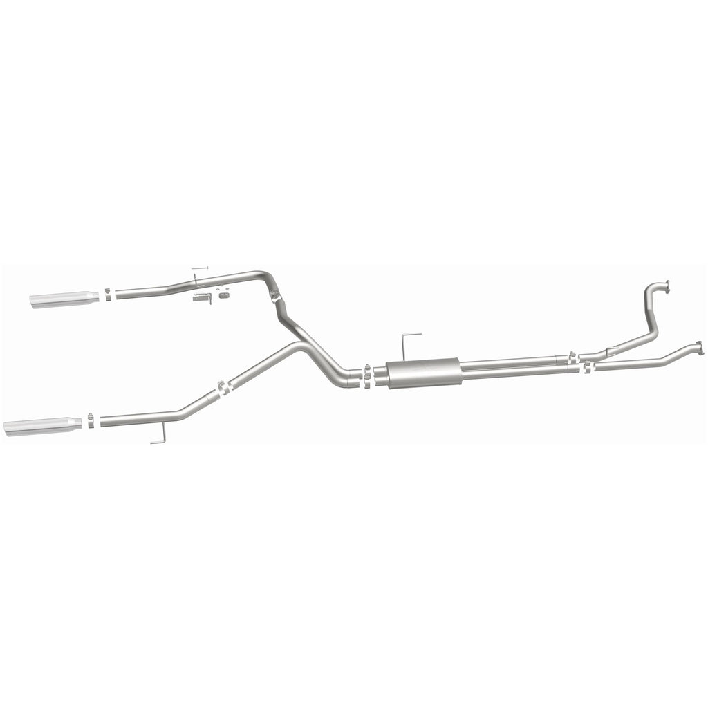 MagnaFlow Exhaust Products 15582 Street Series Polished Cat-Back System for Select Nissan TITAN