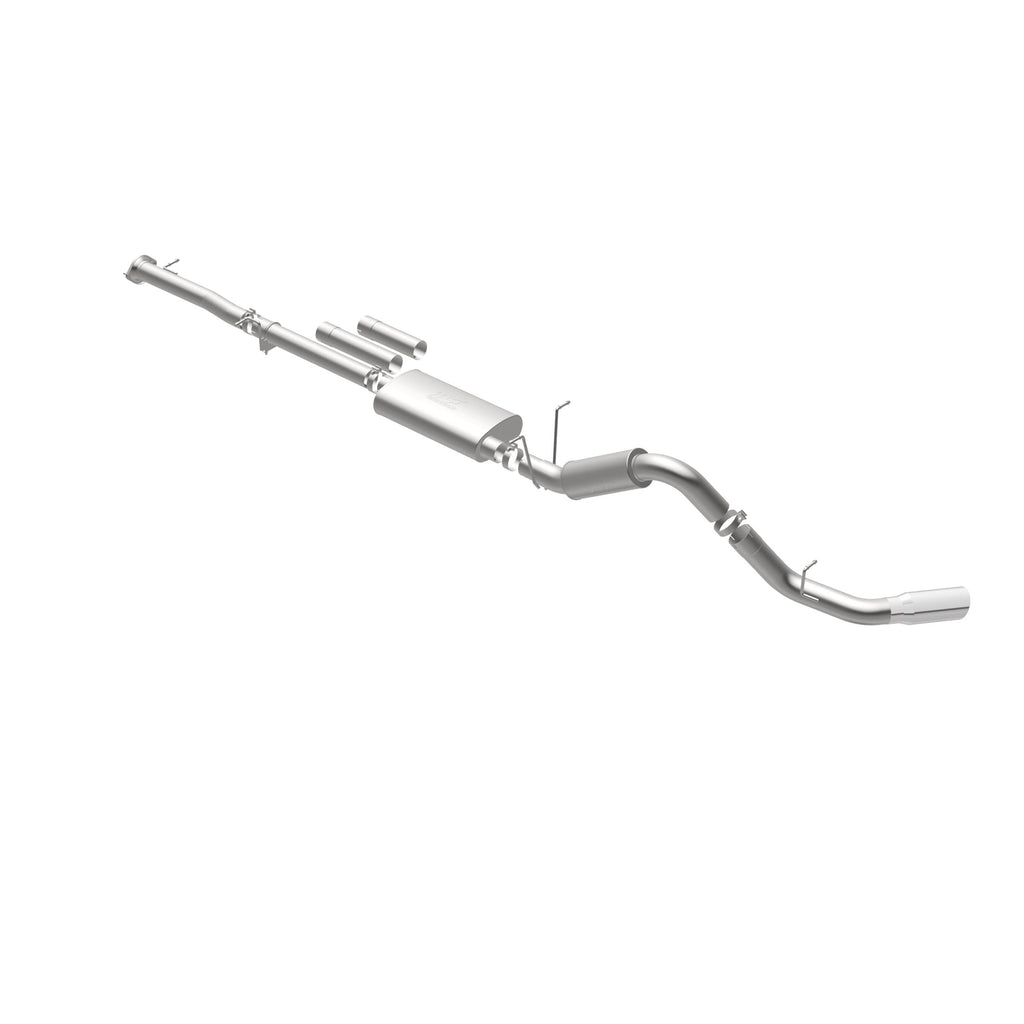 MagnaFlow Exhaust Products 19026 Street Series Polished Cat-Back System for Select Chevrolet Silverado HD, Chevrolet Silverado HD, GMC Sierra HD, GMC Sierra HD