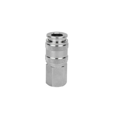Milton 743 5 In One Universal Air Coupler Fitting, 1/4-In FNPT Industrial Quick -Connect
