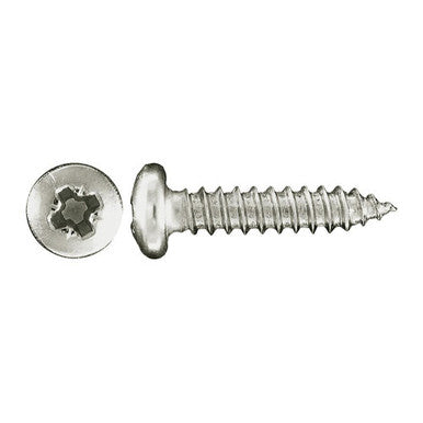 Paulin 230-203 M4.2 x 13mm Pan Head Pozidriv® Drive Trim Screws Steel Chrome