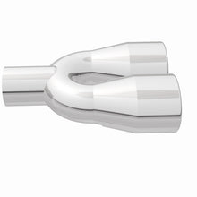 Load image into Gallery viewer, MagnaFlow Exhaust Products 35169 Dual Exhaust Tip - 2.25in. Inlet/3 x 3.75in. Outlet