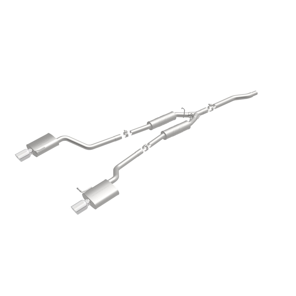 MagnaFlow Exhaust Products 16601 Touring Series Polished Cat-Back System for Select Audi A4 Quattro
