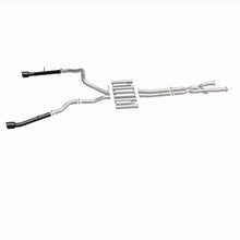 Load image into Gallery viewer, MagnaFlow Exhaust Products 19552 xMOD Series Black Coated Tips Cat-Back System for Select Ram