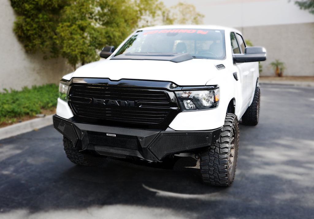 19-24-Ram-1500-(Excl.-RebelWarlockTrx)-Element-Front-Bumper-WPwr-Bar---Tex.-Blk