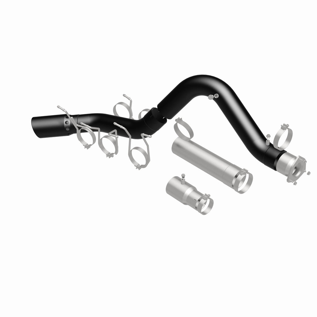 MagnaFlow Exhaust Products 19693 Black DPF Series Diesel 5 in DPF Back for Select Chevrolet Silverado HD, Chevrolet Silverado HD, GMC Sierra HD, GMC Sierra HD
