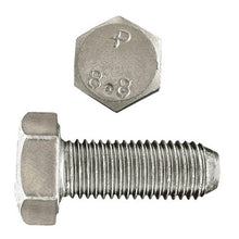 Load image into Gallery viewer, Paulin 009-159 M12-1.50 x 30mm Metric Hex Head Cap Screws Class 8.8 Fine Zinc DIN961 FT