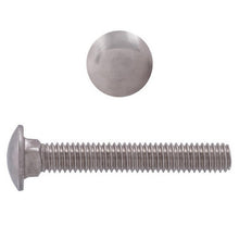 Load image into Gallery viewer, Paulin 5002-316 1/4&quot;-20 x 2&quot; Carriage Bolts 18.8 Stainless Steel UNC FT