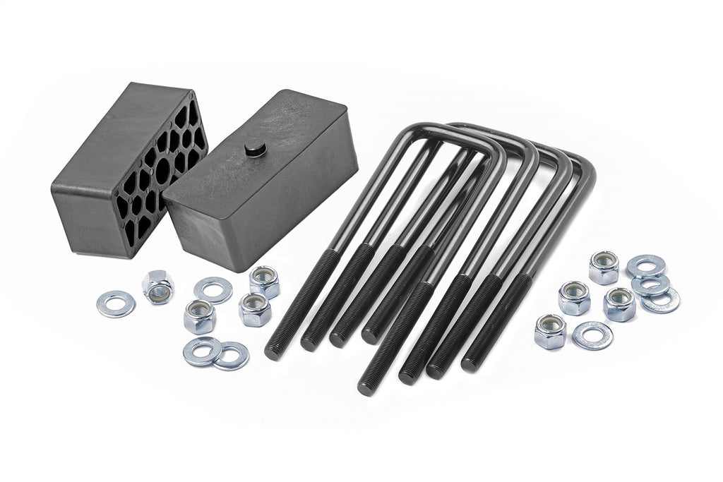 Rough Country 6532 U-Bolt Kit for Select Chevrolet K1500, Chevrolet Silverado 1500, Chevrolet Silverado LTD, GMC C1500, GMC K1500, GMC Sierra 1500, GMC Sierra Limited
